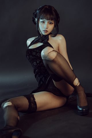 七月喵子-穿黑旗袍耍剑 - 0022.jpg