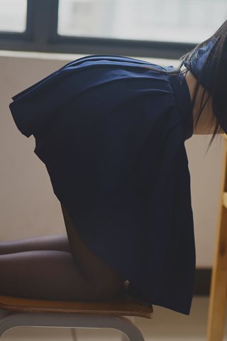九曲Jean-JK露脐制服