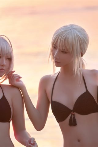 半半子-半半子×索索-sophia-海边泳装(贞德泳装)(黑贞1) - 0008.jpg