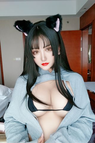 夏鸽鸽不想起床-猫耳 白+黑-猫耳卫衣黑 - 0016.jpg