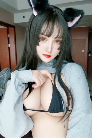 夏鸽鸽不想起床-猫耳 白+黑-猫耳卫衣黑 - 0018.jpg