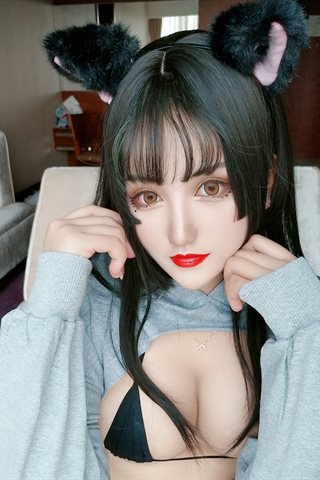 夏鸽鸽不想起床-猫耳 白+黑-猫耳卫衣黑 - 0021.jpg