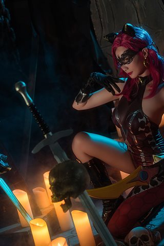 如月灰-王者荣耀 阿轲 暗夜猫娘 - 0008.jpg