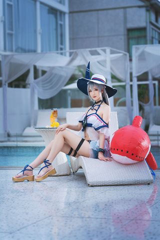 弥音音ww-明日方舟 斯卡蒂泳装 - 0005.jpg