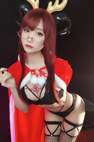 曉美媽-圣诞自拍合辑-02雪夜魅魔 - 0008.jpg