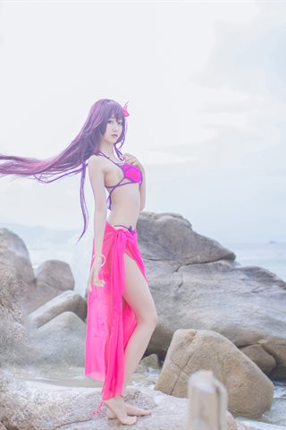 木绵绵OwO-斯卡哈-泳装 - 0004.jpg