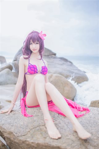 木绵绵OwO-斯卡哈-泳装 - 0005.jpg