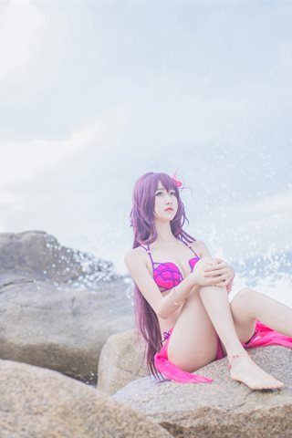 木绵绵OwO-斯卡哈-泳装 - 0006.jpg