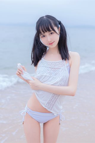 木绵绵OwO-海边白色比基尼电子版 - 0006.jpg