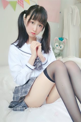 木绵绵OwO-灰格子JK - 0018.jpg