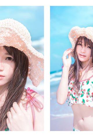 桜桃喵-lofter套图-樱桃与海 - 0006.jpg