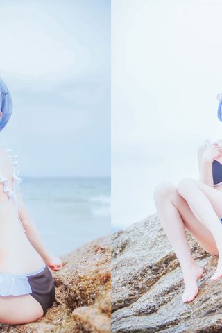 桜桃喵-lofter套图-蕾姆水着 - 0003.jpg