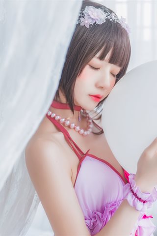 桜桃喵-加藤惠-紫色小睡裙 - 0024.jpg