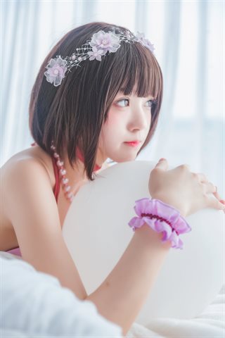 桜桃喵-加藤惠-紫色小睡裙 - 0025.jpg