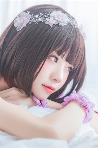 桜桃喵-加藤惠-紫色小睡裙 - 0029.jpg