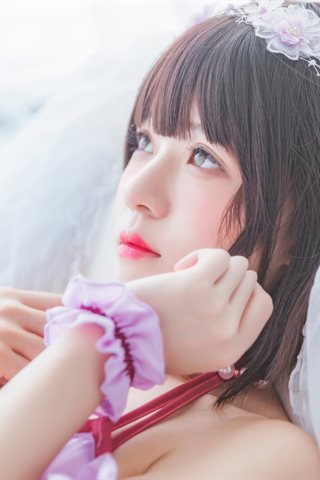 桜桃喵-加藤惠-紫色小睡裙 - 0033.jpg