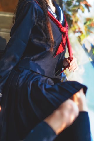 桜桃喵-小少女-黑色水手服 - 0005.jpg