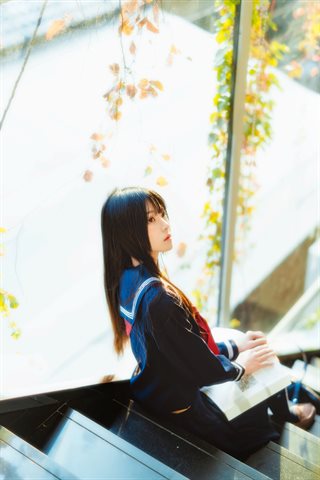 桜桃喵-小少女-黑色水手服 - 0011.jpg