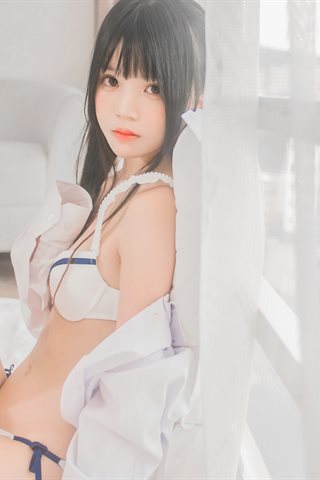 桜桃喵-桜桃未熟1-白衬衫双马尾 - 0020.jpg