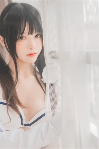 桜桃喵-桜桃未熟1-白衬衫双马尾 - 0022.jpg