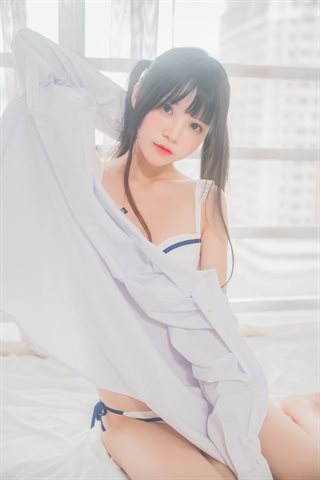 桜桃喵-桜桃未熟1-白衬衫双马尾 - 0025.jpg