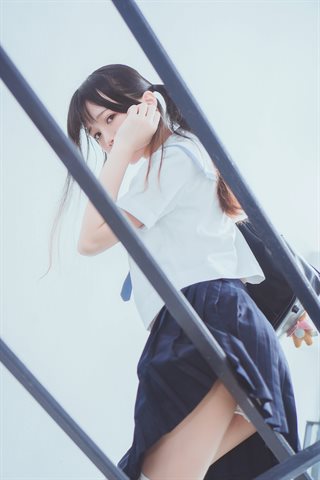 桜桃喵-桜桃未熟1-蓝白水手服 - 0006.jpg