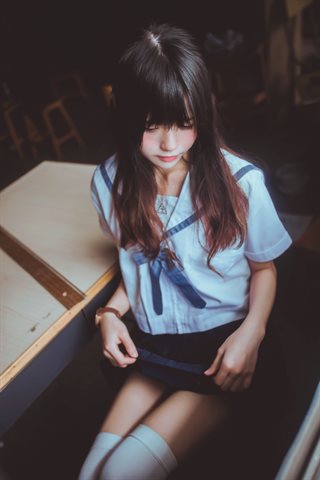 桜桃喵-桜桃未熟1-蓝白水手服 - 0014.jpg