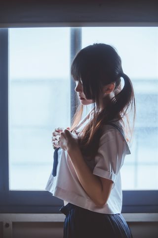 桜桃喵-桜桃未熟1-蓝白水手服 - 0023.jpg