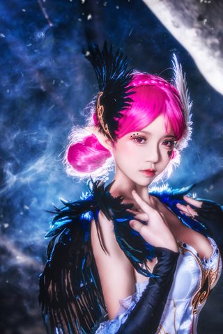 桜桃喵-王者荣耀-小乔天鹅之梦 - 0002.jpg