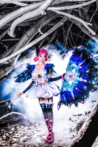 桜桃喵-王者荣耀-小乔天鹅之梦 - 0011.jpg