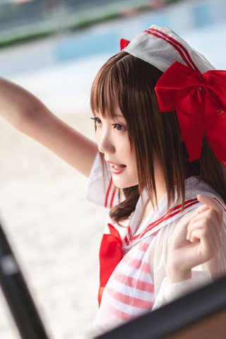 瓜希酱-岛村卯月 泳衣 - 0015.jpg