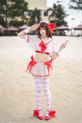 瓜希酱-岛村卯月 泳衣 - 0026.jpg