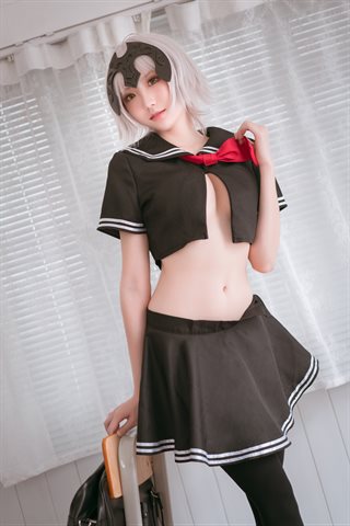 瓜希酱-黑贞德 校服 - 0002.jpg