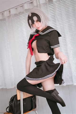 瓜希酱-黑贞德 校服 - 0003.jpg