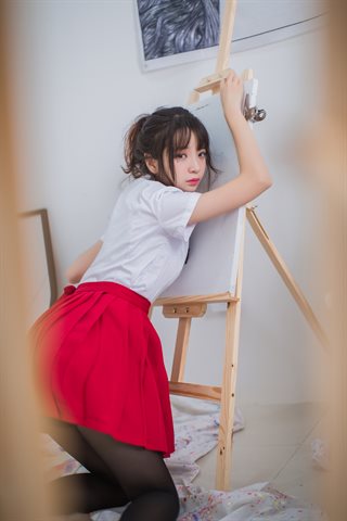疯猫ss-制服少女写真集01-画室JK - 0006.jpg