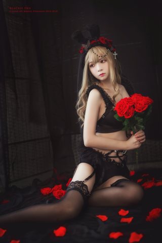 疯猫ss-黑丝写真-黑色玫瑰 - 0002.jpg