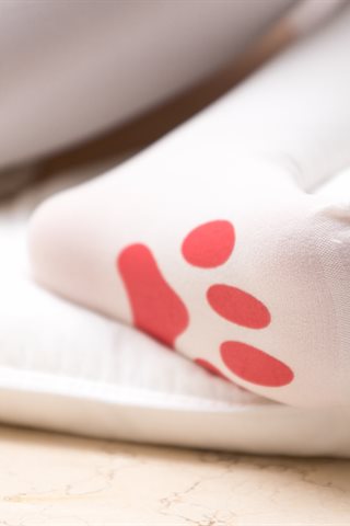 神楽坂真冬-早期写真-猫爪白丝系列 - 0013.jpg