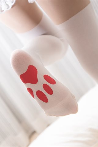 神楽坂真冬-早期写真-猫爪白丝系列 - 0056.jpg