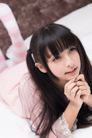 神楽坂真冬-早期写真-粉白条纹系列 - 0035.jpg