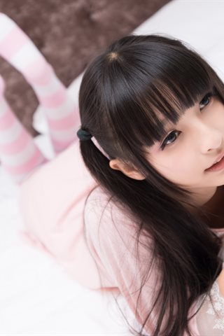 神楽坂真冬-早期写真-粉白条纹系列 - 0038.jpg