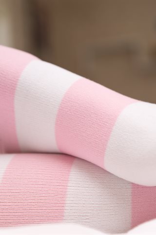 神楽坂真冬-早期写真-粉白条纹系列 - 0087.jpg
