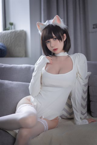 西园寺南歌-白猫白色连体衣 - 0002.jpg