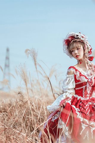 阿包也是兔娘-lolita红裙 - 0004.jpg