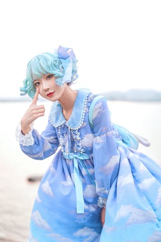 阿包也是兔娘-lolita蓝裙 - 0004.jpg