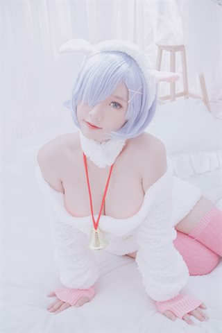 Messie Huang-[Cosplay] Rem the sheep - 0004.jpg