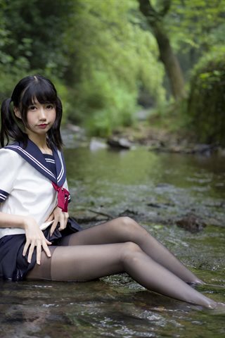 nagisa魔物喵-新-VOL.04 森之彼女(森の中の女子高生) - 0037.jpg