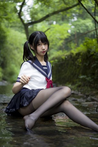 nagisa魔物喵-新-VOL.04 森之彼女(森の中の女子高生) - 0039.jpg