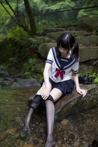 nagisa魔物喵-新-VOL.04 森之彼女(森の中の女子高生) - 0046.jpg