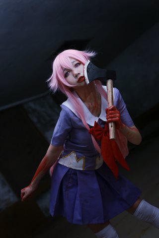 nagisa魔物喵-早期COS-[未来日记]{我妻由乃}[20150626] - 0004.jpg