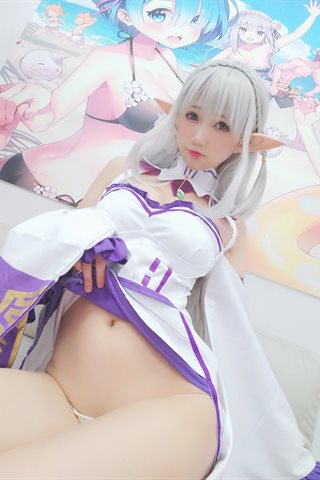 nagisa魔物喵-自摄系列05-艾米莉亚同人包(エミリア) - 0027.jpg